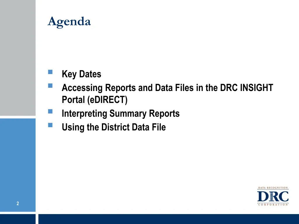 agenda
