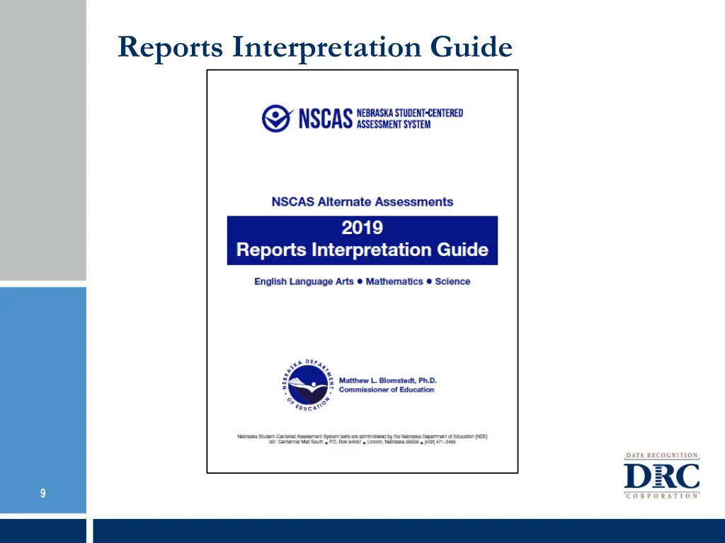 reports interpretation guide