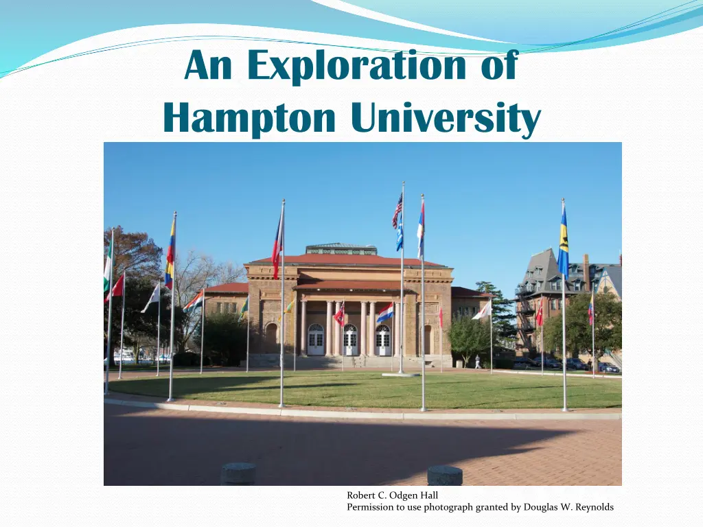 an exploration of hampton university