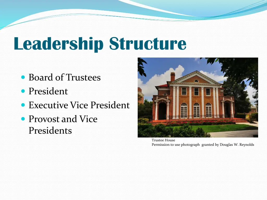 leadership structure