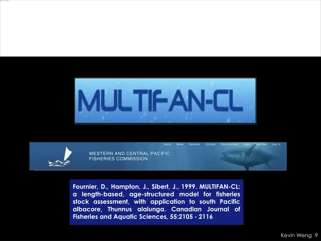 fournier d hampton j sibert j 1999 multifan