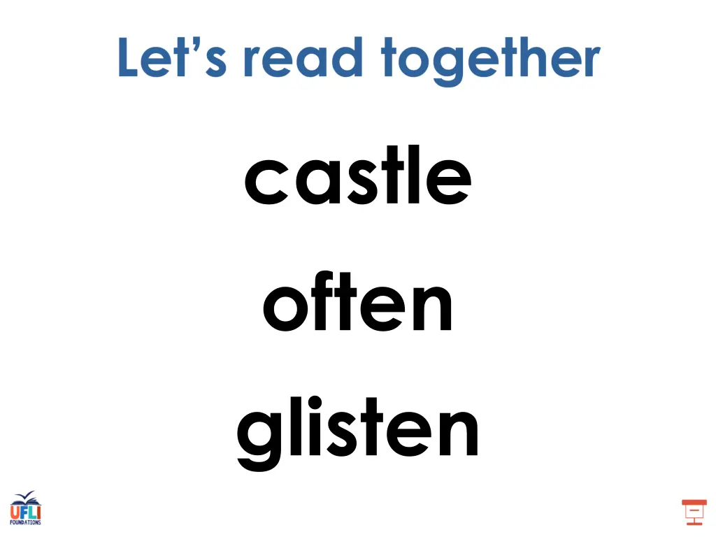 castle often glisten