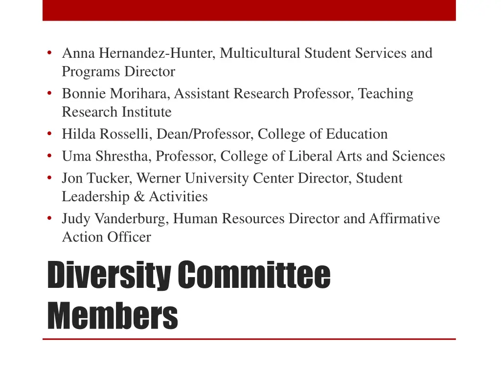 anna hernandez hunter multicultural student