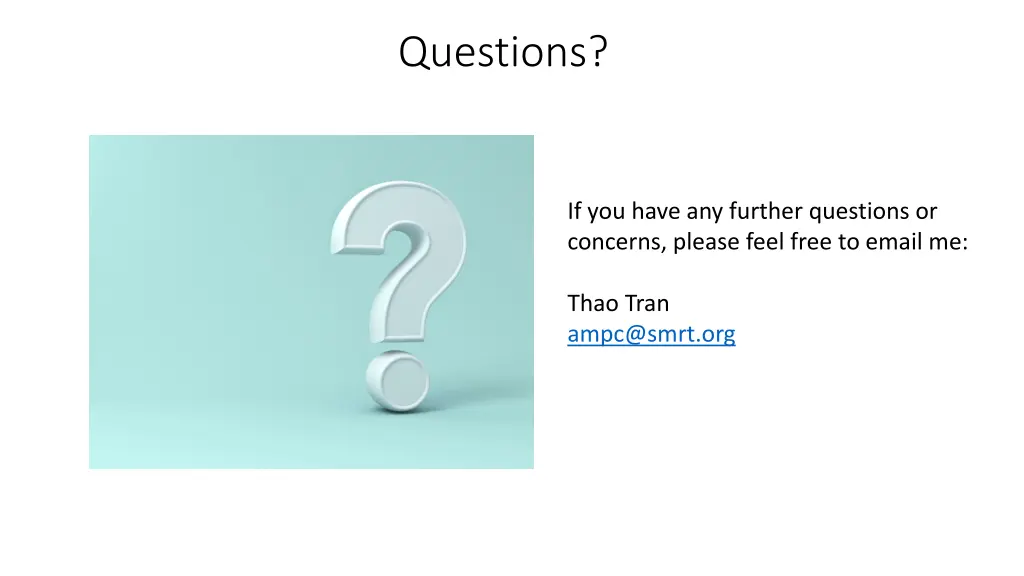 questions