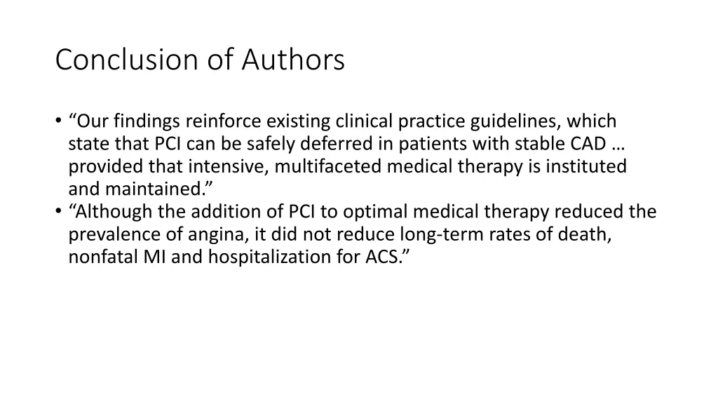 conclusion of authors