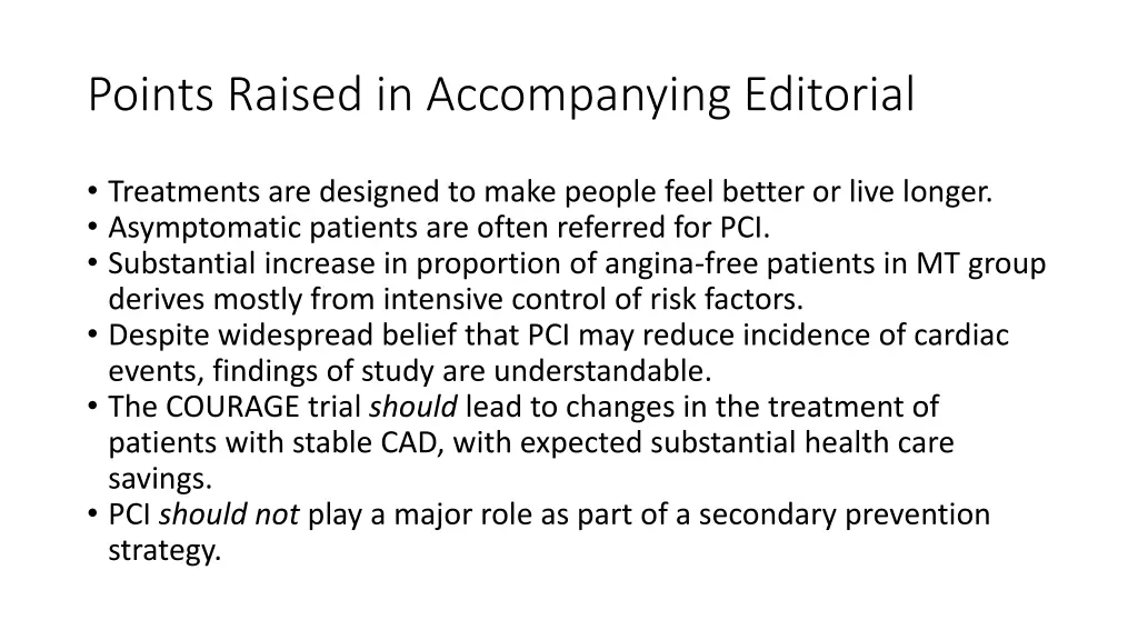 points raised in accompanying editorial