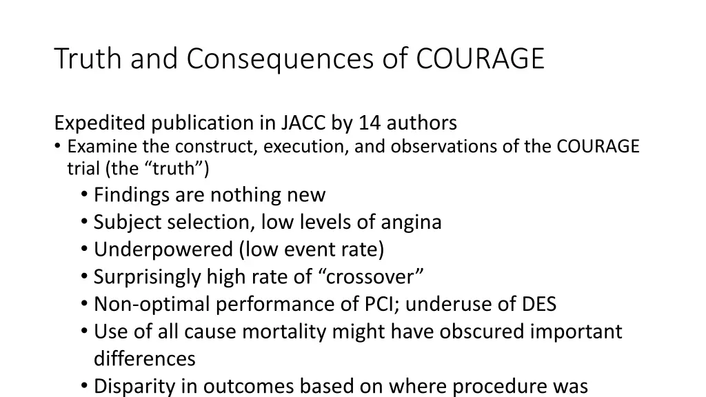 truth and consequences of courage