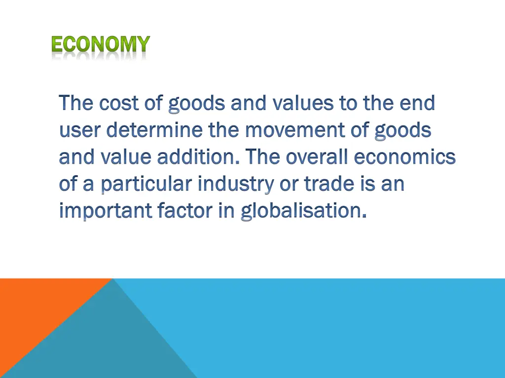 economy economy