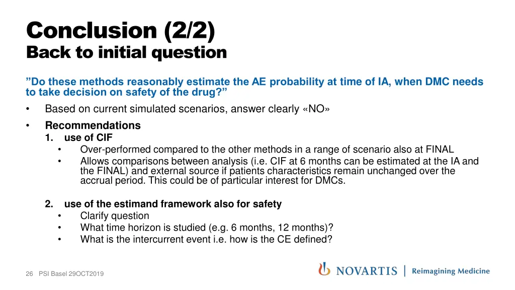 conclusion 2 2 back to initial question