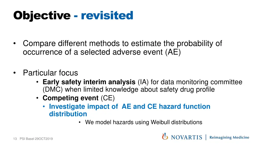 objective revisited