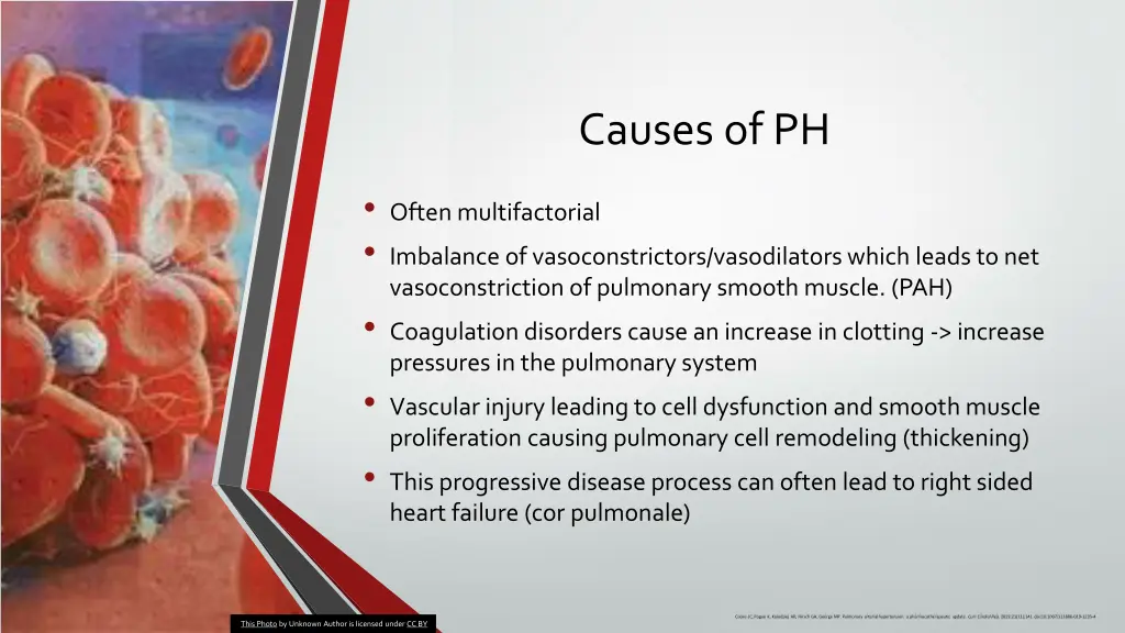 causes of ph