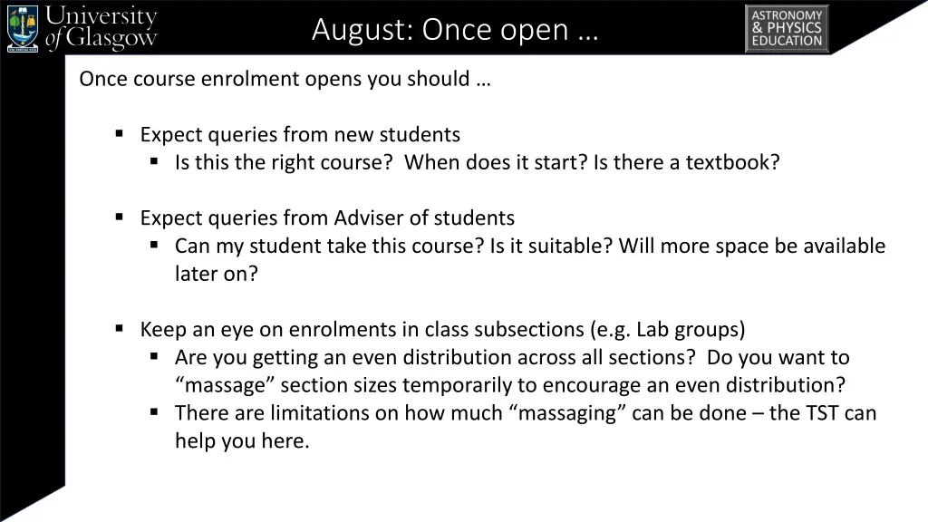 august once open