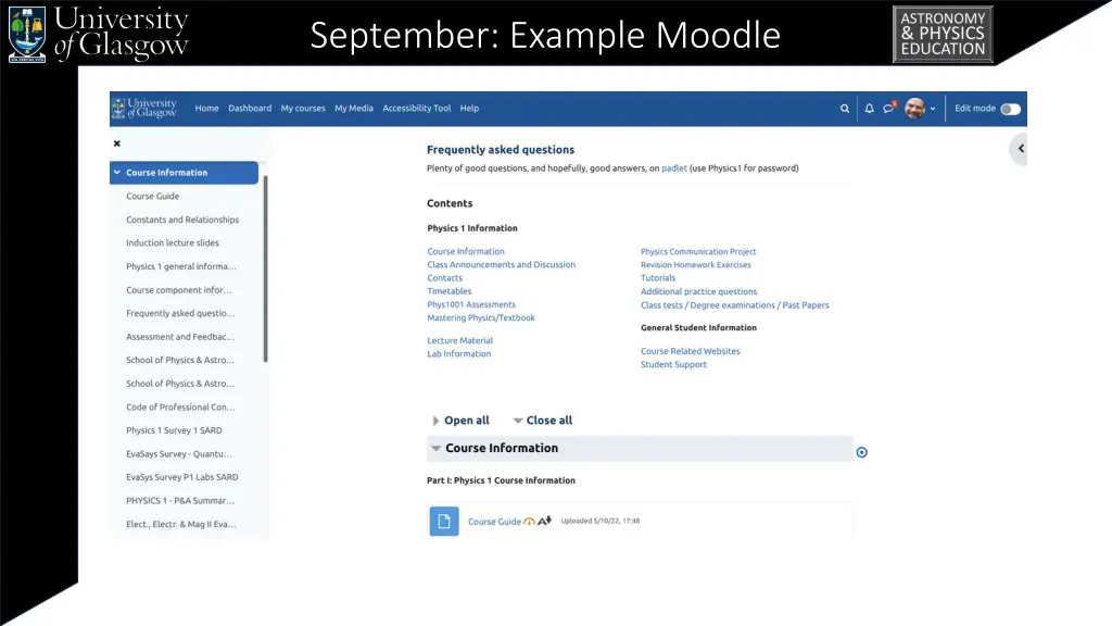 september example moodle