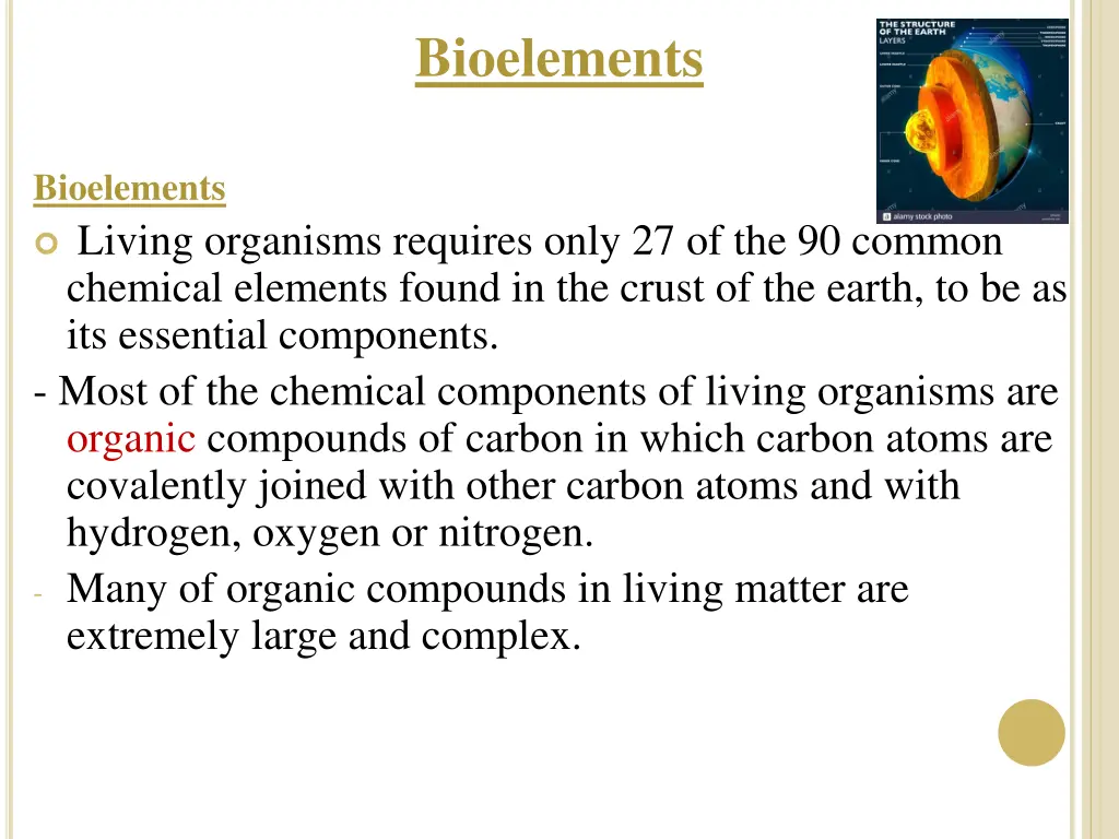 bioelements
