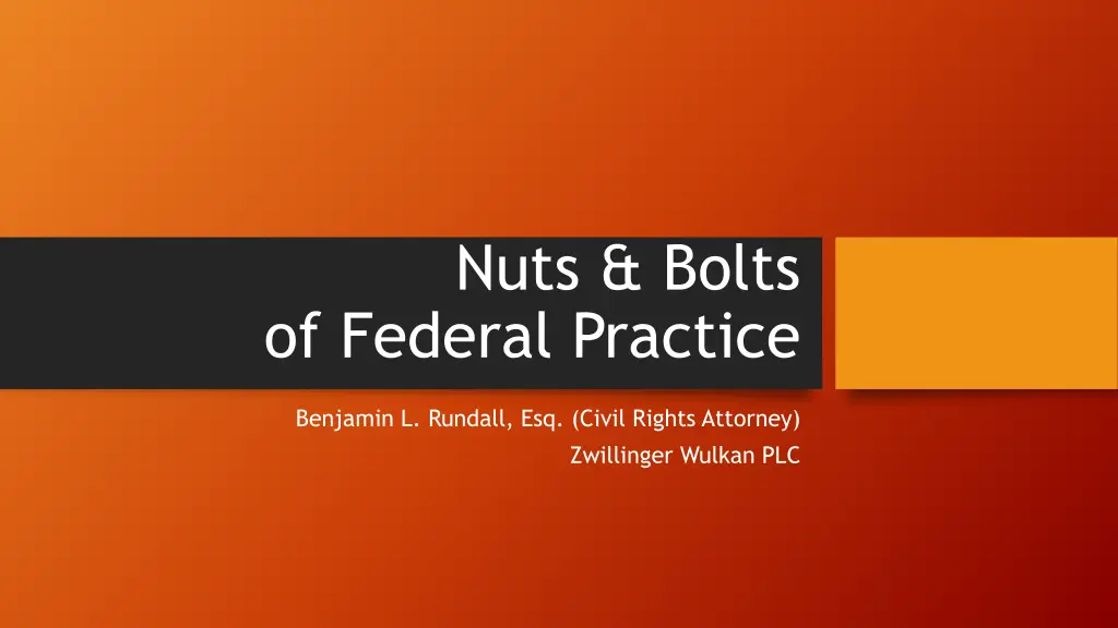 nuts bolts