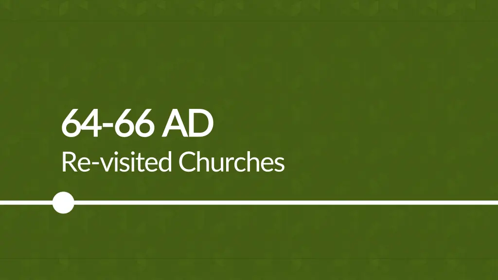 64 64 66 ad 66 ad re visited churches