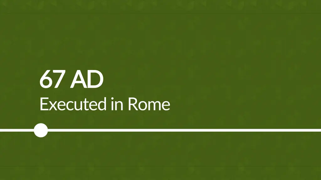 67 ad 67 ad executed in rome