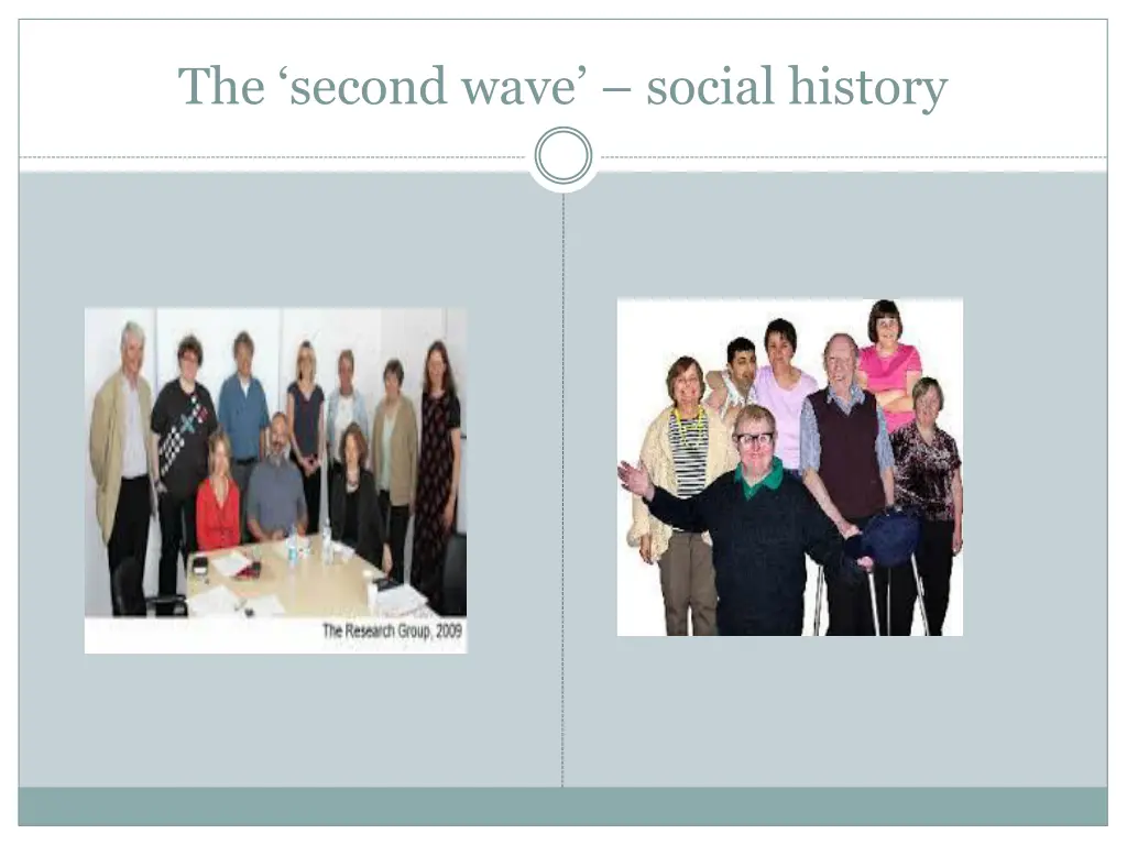 the second wave social history