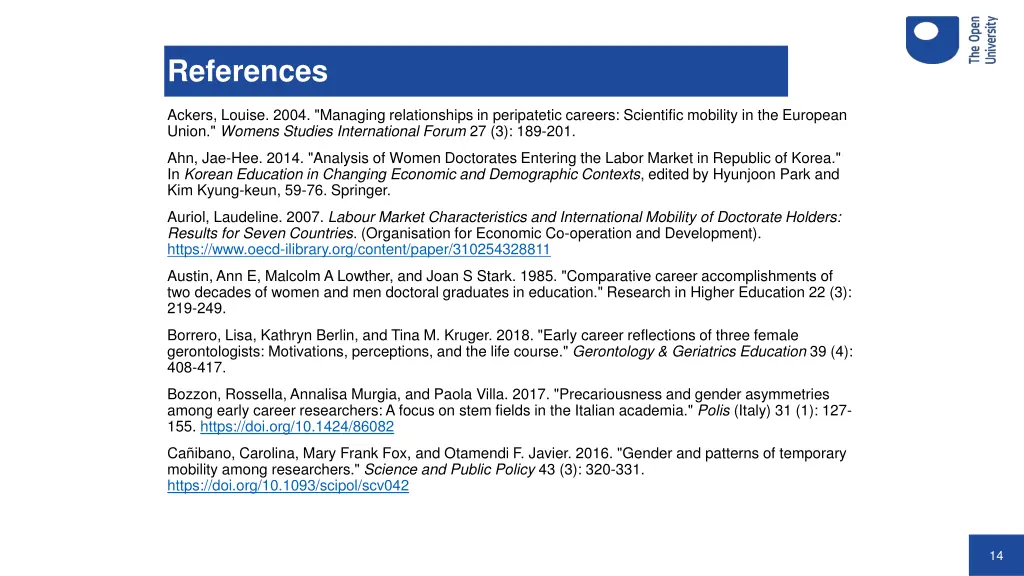 references