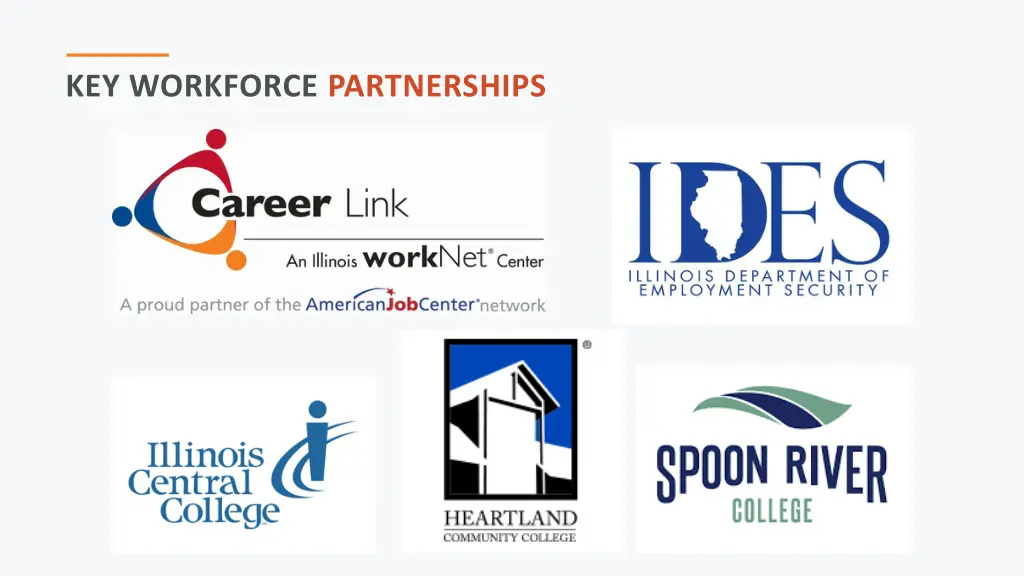 key workforce partnerships