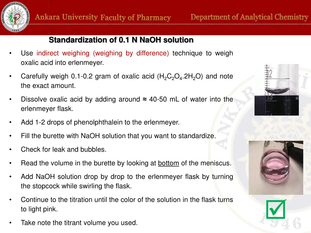standardization of 0 1 n naoh solution