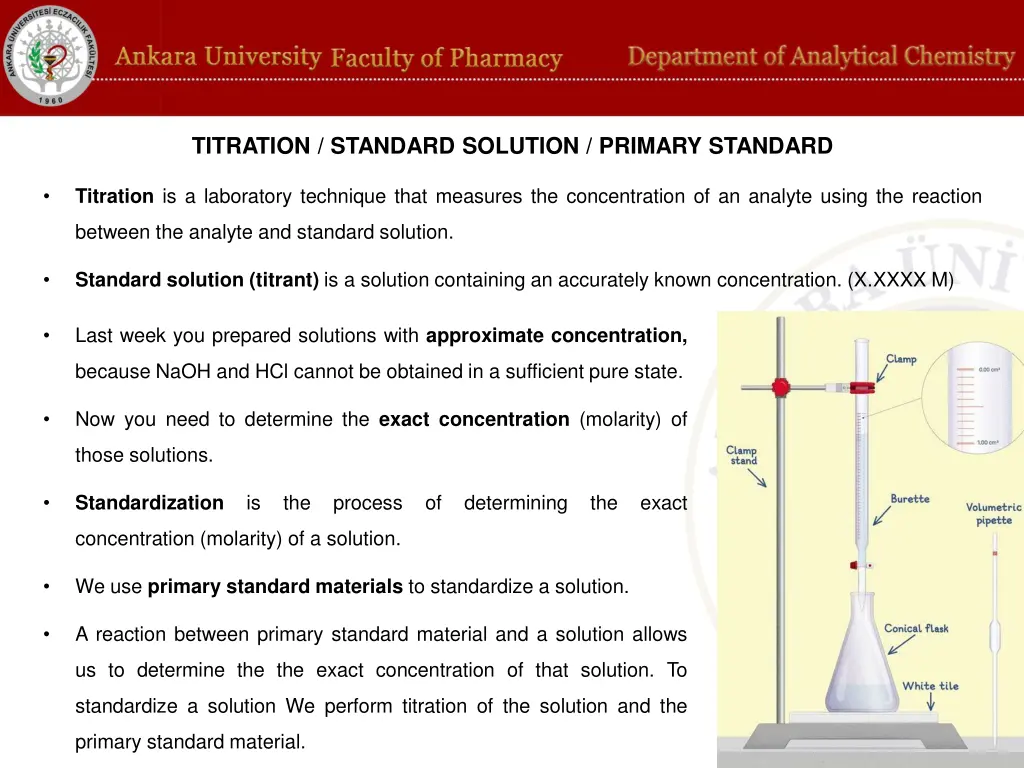 titration standard solution primary standard