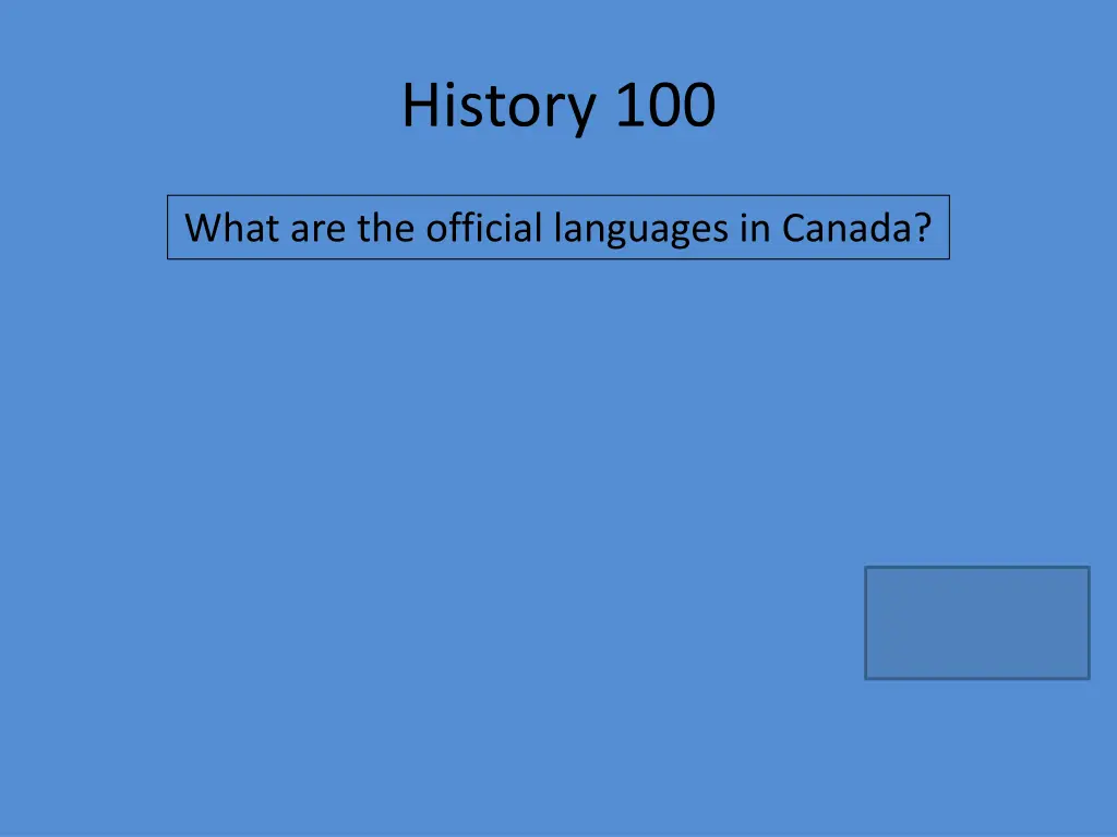 history 100