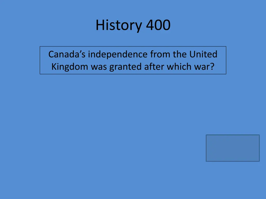 history 400