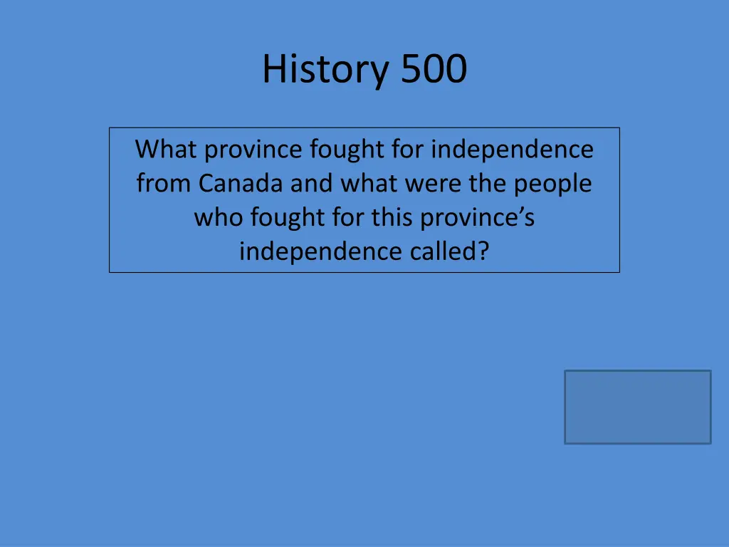 history 500