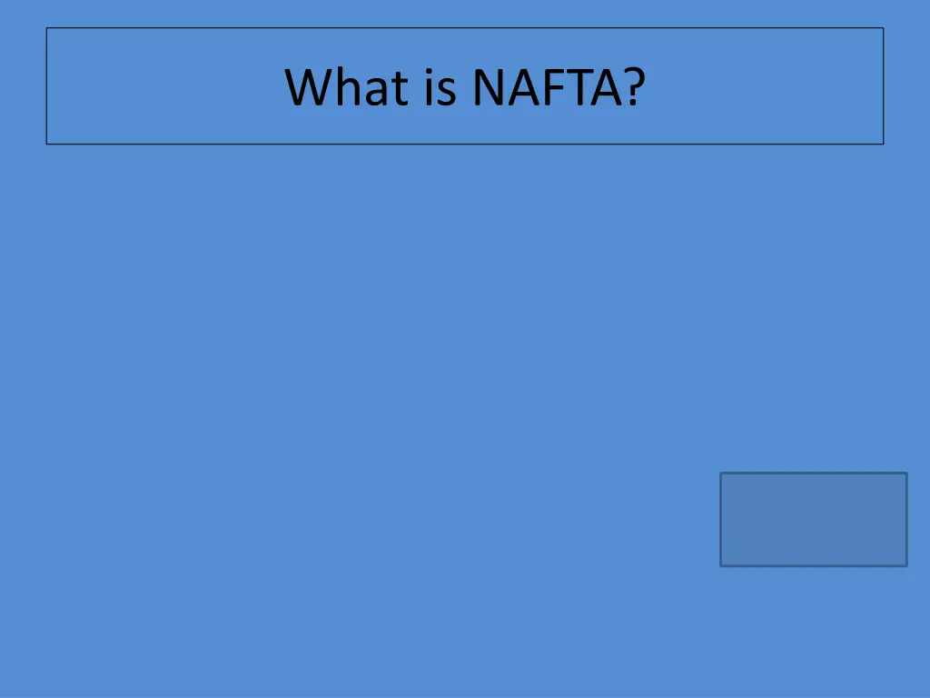 what is nafta
