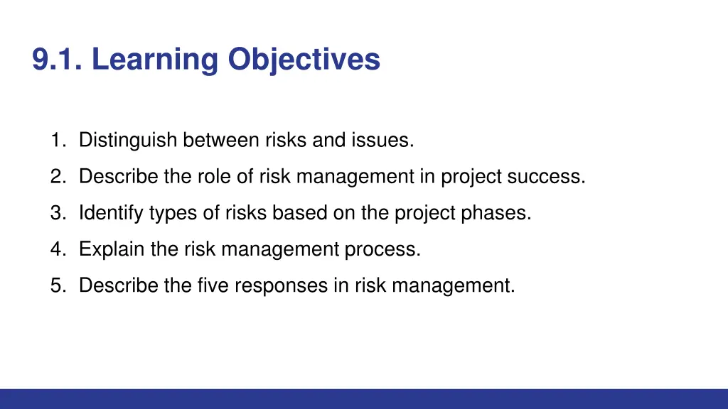 9 1 learning objectives