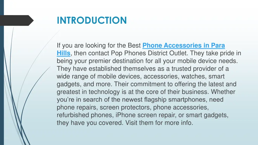 introduction