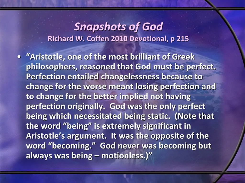 snapshots of god richard w coffen 2010 devotional