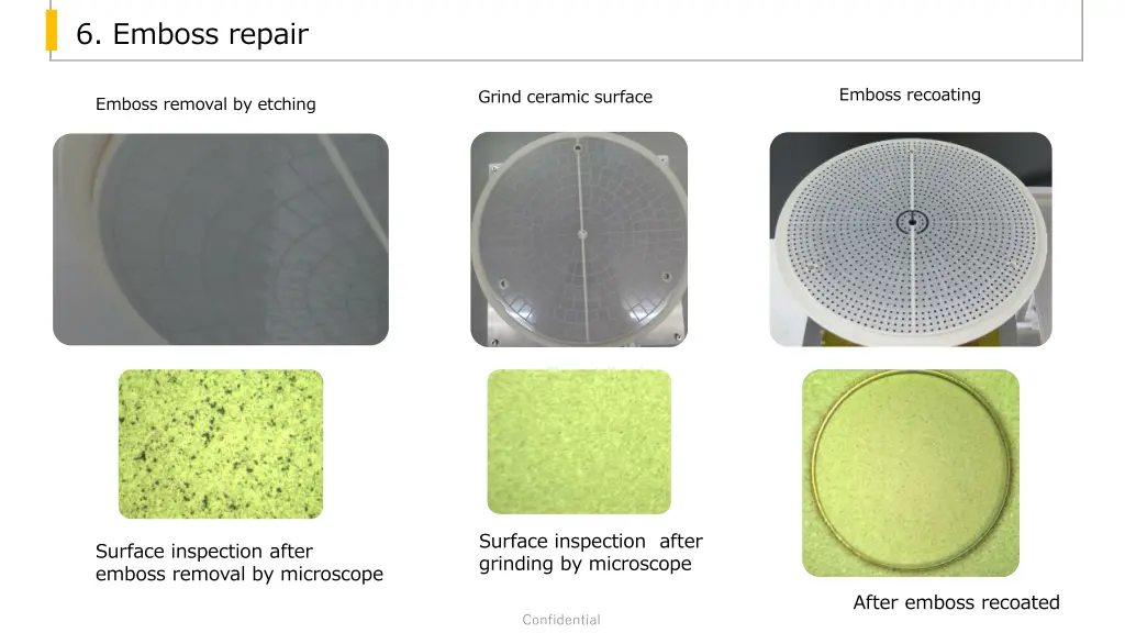 6 emboss repair