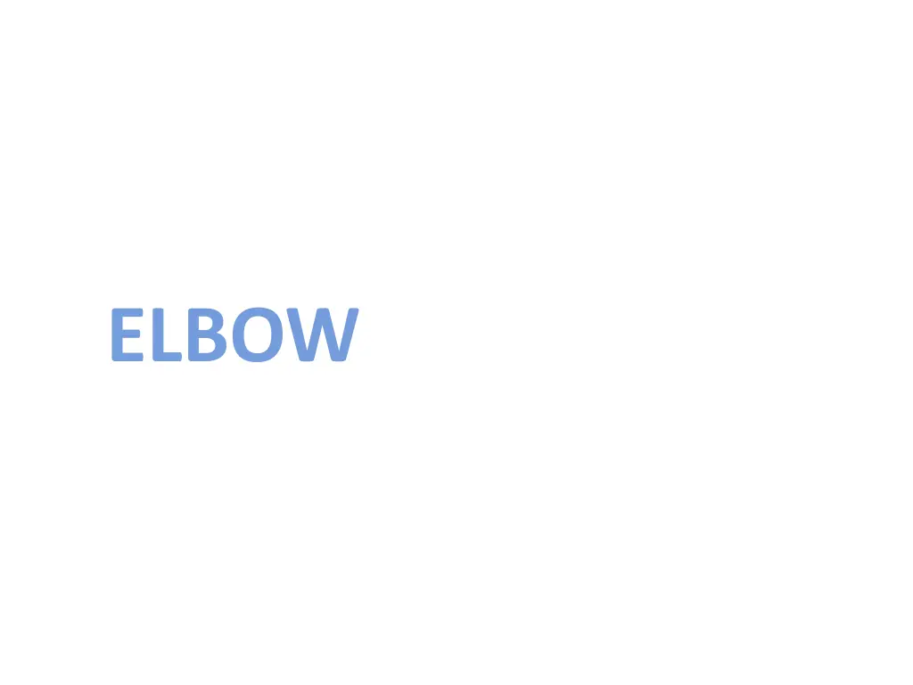 elbow