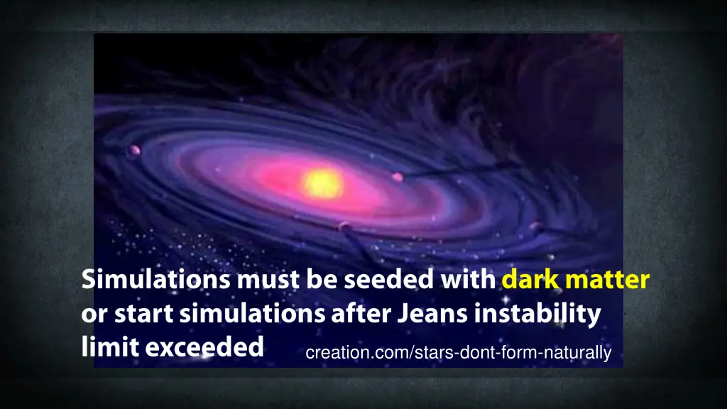 creation com stars dont form naturally