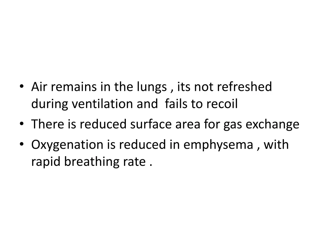 air remains in the lungs its not refreshed during
