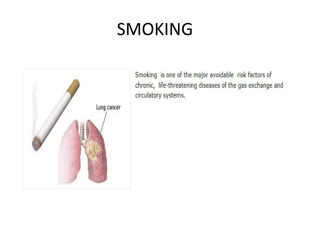 smoking
