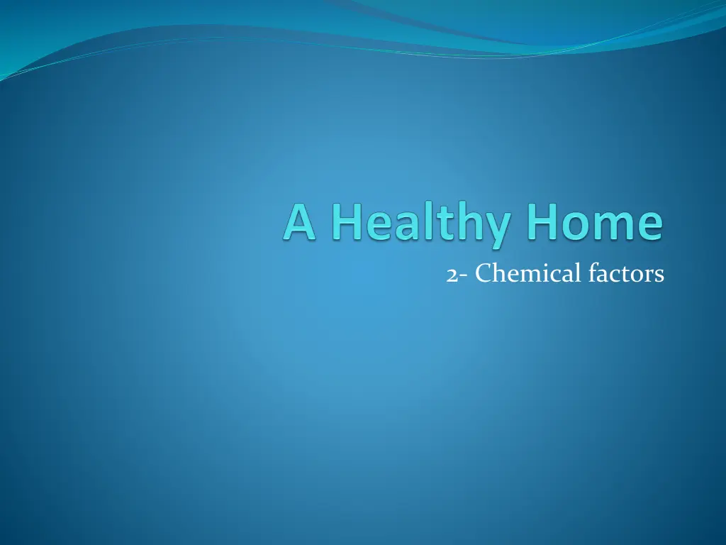 2 chemical factors