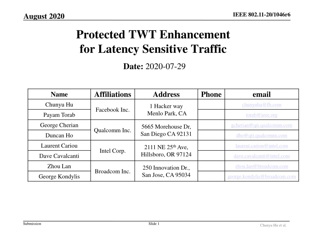 ieee 802 11 20 1046r6