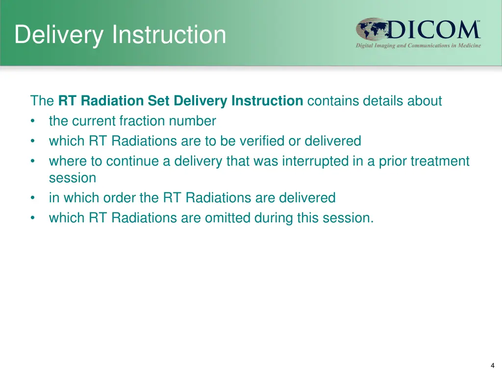 delivery instruction