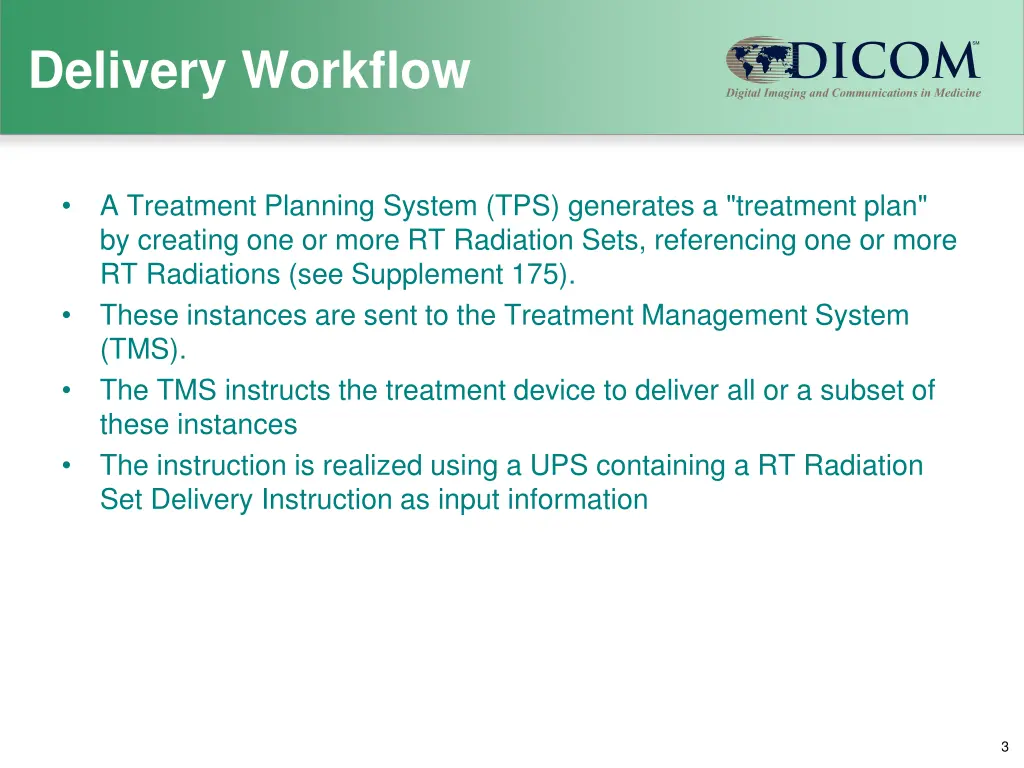 delivery workflow