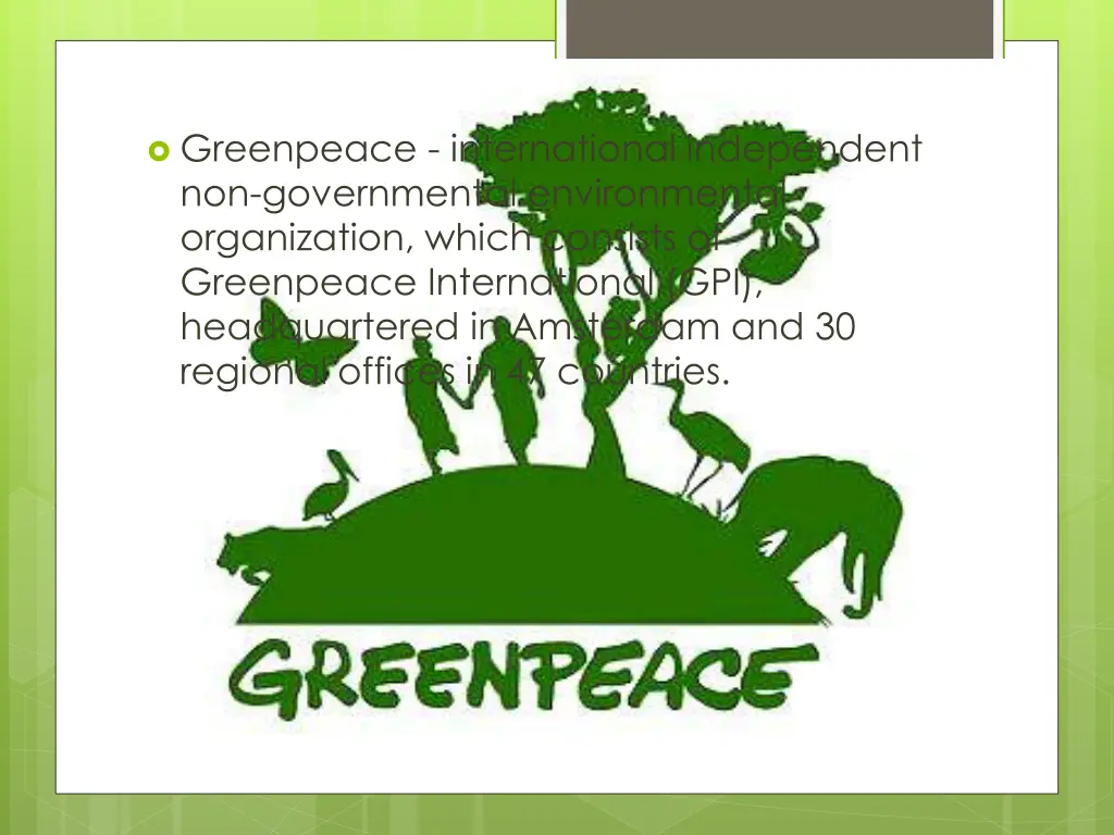 greenpeace international independent