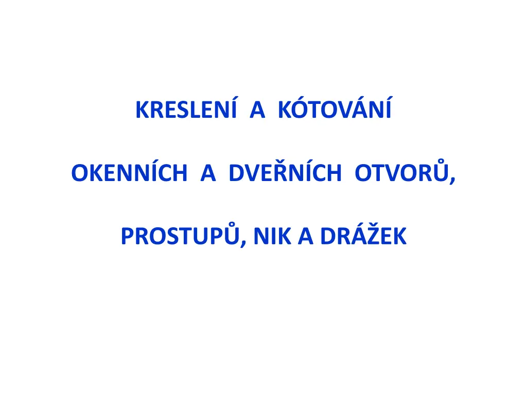 kreslen a k tov n