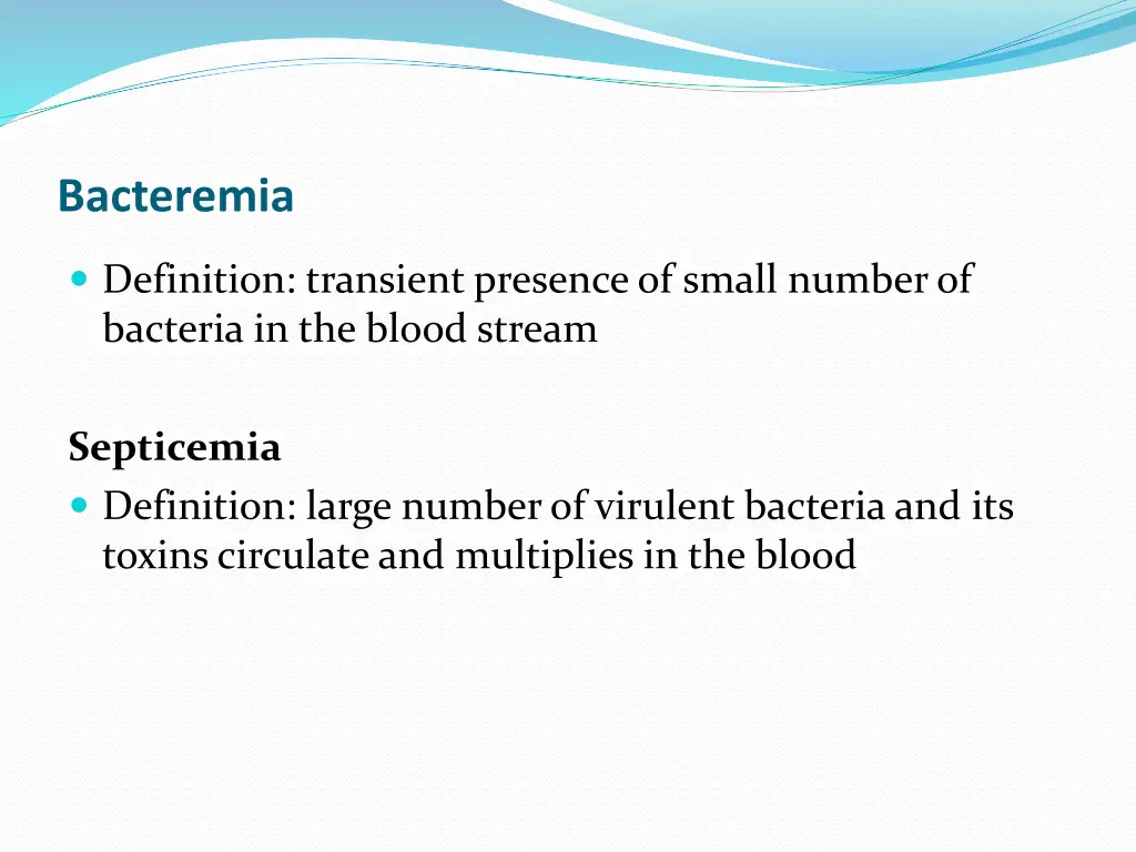 bacteremia