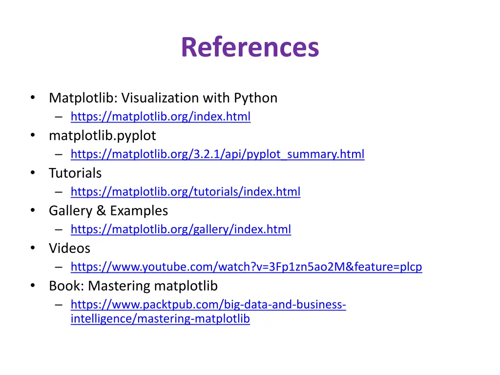references