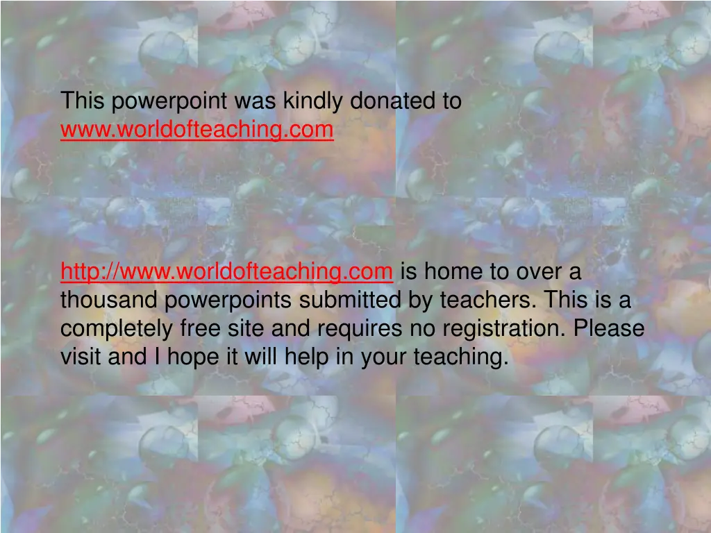 this powerpoint was kindly donated