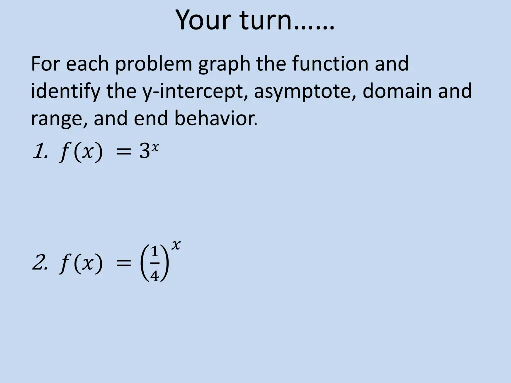 your turn