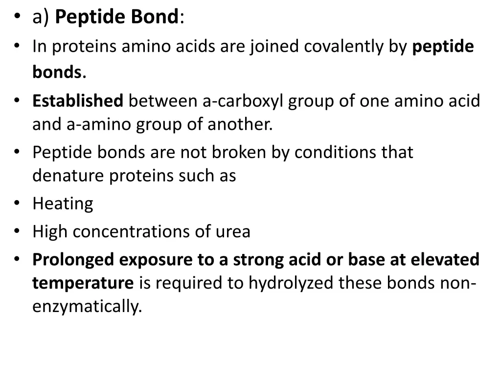 a peptide bond in proteins amino acids are joined