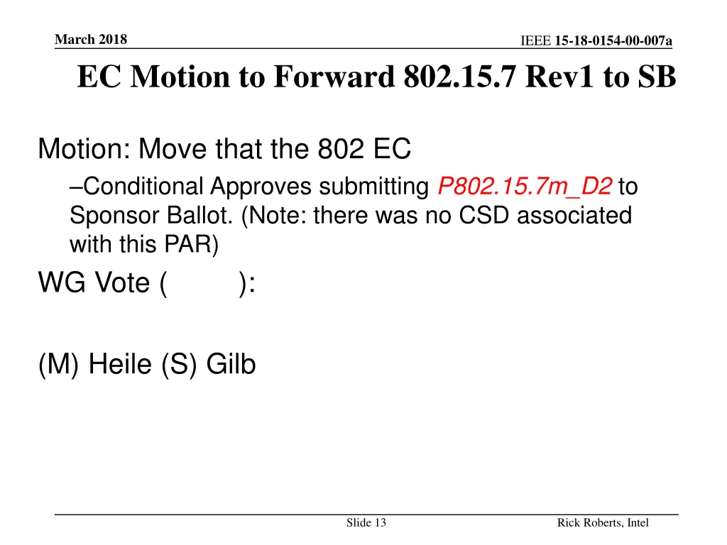 march 2018 ec motion to forward 802 15 7 rev1
